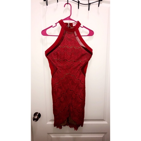 cute red mini dresses